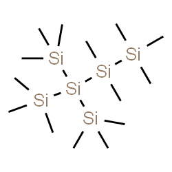 ChemSpider 2D Image | 1,1,1,2,2,4,4,4-Octamethyl-3,3-bis(trimethylsilyl)tetrasilane | C14H42Si6