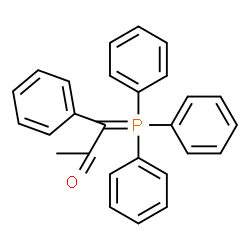 ChemSpider 2D Image | 1-Phenyl-1-(triphenylphosphoranylidene)acetone | C27H23OP
