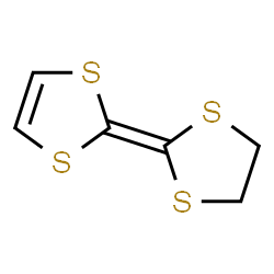 ChemSpider 2D Image | 2-(1,3-Dithiolan-2-ylidene)-1,3-dithiole | C6H6S4