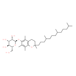 ChemSpider 2D Image | 2,5,7,8-Tetramethyl-2-(4,8,12-trimethyltridecyl)-3,4-dihydro-2H-chromen-6-yl alpha-D-mannopyranoside | C35H60O7