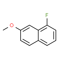 ChemSpider 2D Image | 1-Fluoro-7-methoxynaphthalene | C11H9FO