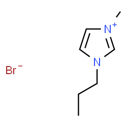 ChemSpider 2D Image | 1-propyl-3-methylimidazolium bromide | C7H13BrN2
