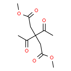 ChemSpider 2D Image | Dimethyl 3,3-diacetylpentanedioate | C11H16O6