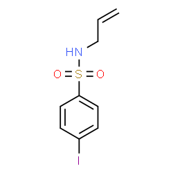 ChemSpider 2D Image | N-Allyl-4-iodobenzenesulfonamide | C9H10INO2S
