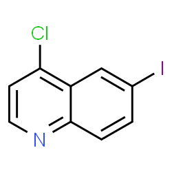 ChemSpider 2D Image | 4-Chloro-6-iodoquinoline | C9H5ClIN