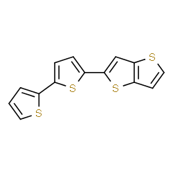 ChemSpider 2D Image | 5-(Thieno[3,2-b]thiophen-2-yl)-2,2'-bithiophene | C14H8S4