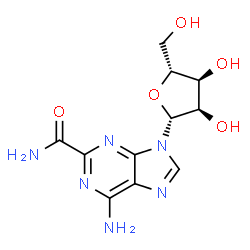 ChemSpider 2D Image | 2-Carbamoyladenosine | C11H14N6O5