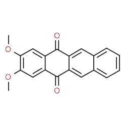 ChemSpider 2D Image | 2,3-Dimethoxy-5,12-tetracenedione | C20H14O4