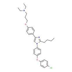 ChemSpider 2D Image | Azeliragon | C32H38ClN3O2