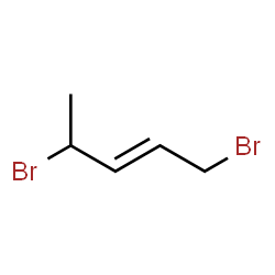 ChemSpider 2D Image | (2E)-1,4-Dibromo-2-pentene | C5H8Br2