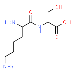 ChemSpider 2D Image | lys-ser | C9H19N3O4