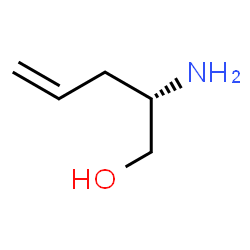 ChemSpider 2D Image | (2S)-2-Amino-4-penten-1-ol | C5H11NO
