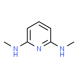 ChemSpider 2D Image | N,N'-Dimethyl-2,6-pyridinediamine | C7H11N3