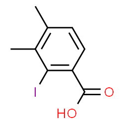 ChemSpider 2D Image | 2-Iodo-3,4-dimethylbenzoic acid | C9H9IO2