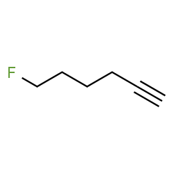 ChemSpider 2D Image | 6-Fluoro-1-hexyne | C6H9F