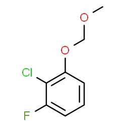ChemSpider 2D Image | 2-Chloro-1-fluoro-3-(methoxymethoxy)benzene | C8H8ClFO2