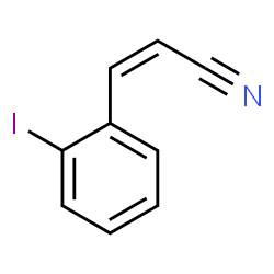 ChemSpider 2D Image | (2Z)-3-(2-Iodophenyl)acrylonitrile | C9H6IN