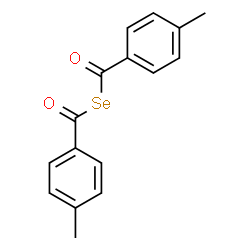 ChemSpider 2D Image | Se-(4-Methylbenzoyl) 4-methylbenzenecarboselenoate | C16H14O2Se