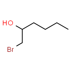 ChemSpider 2D Image | 1-Bromo-2-hexanol | C6H13BrO
