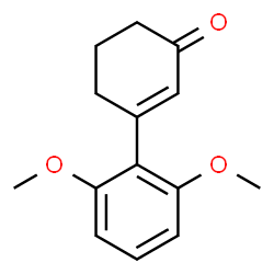 ChemSpider 2D Image | 3-(2,6-Dimethoxyphenyl)-2-cyclohexen-1-one | C14H16O3