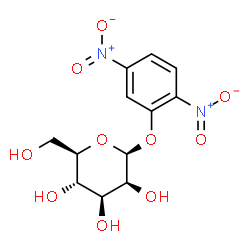 ChemSpider 2D Image | 2,5-Dinitrophenyl beta-D-mannopyranoside | C12H14N2O10