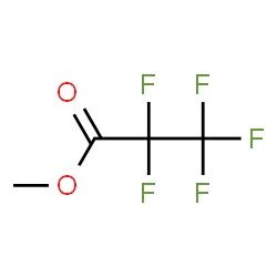 ChemSpider 2D Image | Methyl pentafluoropropanoate | C4H3F5O2