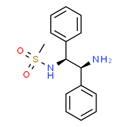 ChemSpider 2D Image | N-[(1S,2S)-2-Amino-1,2-diphenylethyl]methanesulfonamide | C15H18N2O2S