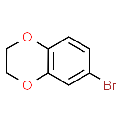 ChemSpider 2D Image | 6-Bromo-1,4-benzodioxane | C8H7BrO2