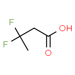 ChemSpider 2D Image | 3,3-Difluorobutanoic acid | C4H6F2O2