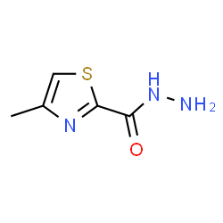 ChemSpider 2D Image | 4-Methyl-1,3-thiazole-2-carbohydrazide | C5H7N3OS