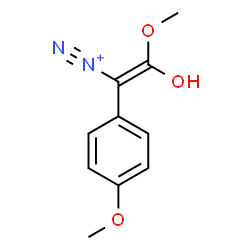 ChemSpider 2D Image | (Z)-2-Hydroxy-2-methoxy-1-(4-methoxyphenyl)ethenediazonium | C10H11N2O3