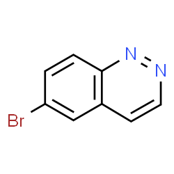 ChemSpider 2D Image | 6-Bromocinnoline | C8H5BrN2