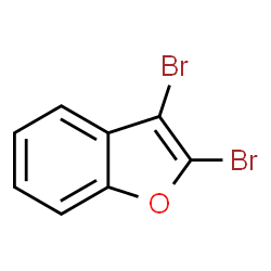 ChemSpider 2D Image | Dibromobenzofuran | C8H4Br2O