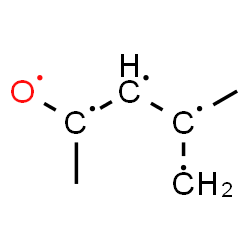 ChemSpider 2D Image | 2-$l^{1}-oxidanyl-4-methyl-pentane | C6H9O