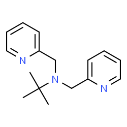 ChemSpider 2D Image | 2-Methyl-N,N-bis(2-pyridinylmethyl)-2-propanamine | C16H21N3