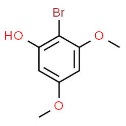 ChemSpider 2D Image | 2-Bromo-3,5-dimethoxyphenol | C8H9BrO3