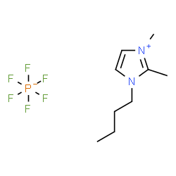 ChemSpider 2D Image | 1-Butyl-2,3-dimethylimidazolium hexafluorophosphate | C9H17F6N2P