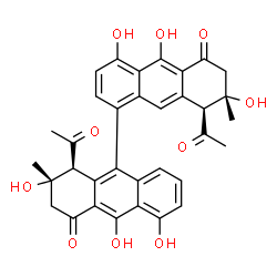 ChemSpider 2D Image | 4-epi-julichrome Q10.10 B | C34H30O10