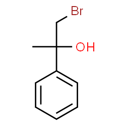 ChemSpider 2D Image | 1-Bromo-2-phenyl-2-propanol | C9H11BrO