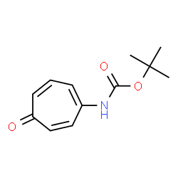 ChemSpider 2D Image | 2-Methyl-2-propanyl (5-oxo-1,3,6-cycloheptatrien-1-yl)carbamate | C12H15NO3
