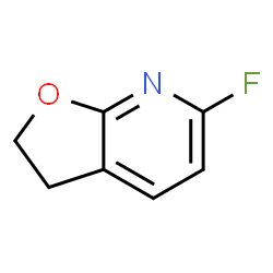 ChemSpider 2D Image | 6-Fluoro-2,3-dihydrofuro[2,3-b]pyridine | C7H6FNO