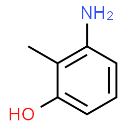 ChemSpider 2D Image | 3-Amino-o-cresol | C7H9NO