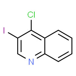 ChemSpider 2D Image | 4-Chloro-3-iodoquinoline | C9H5ClIN