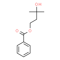 ChemSpider 2D Image | 3-Hydroxy-3-methylbutyl benzoate | C12H16O3