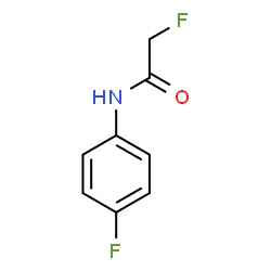 ChemSpider 2D Image | 2-Fluoro-N-(4-fluorophenyl)acetamide | C8H7F2NO