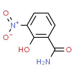 ChemSpider 2D Image | 2-Hydroxy-3-nitrobenzamide | C7H6N2O4