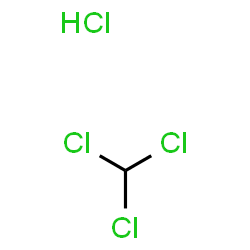 ChemSpider 2D Image | Chloroform hydrochloride (1:1) | CH2Cl4