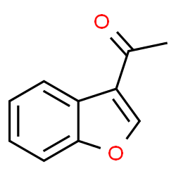 ChemSpider 2D Image | 3-Acetylbenzo[b]furan | C10H8O2