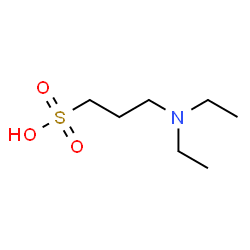 ChemSpider 2D Image | 3-(Diethylamino)-1-propanesulfonic acid | C7H17NO3S