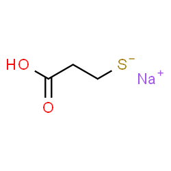 ChemSpider 2D Image | Sodium 2-carboxyethanethiolate | C3H5NaO2S